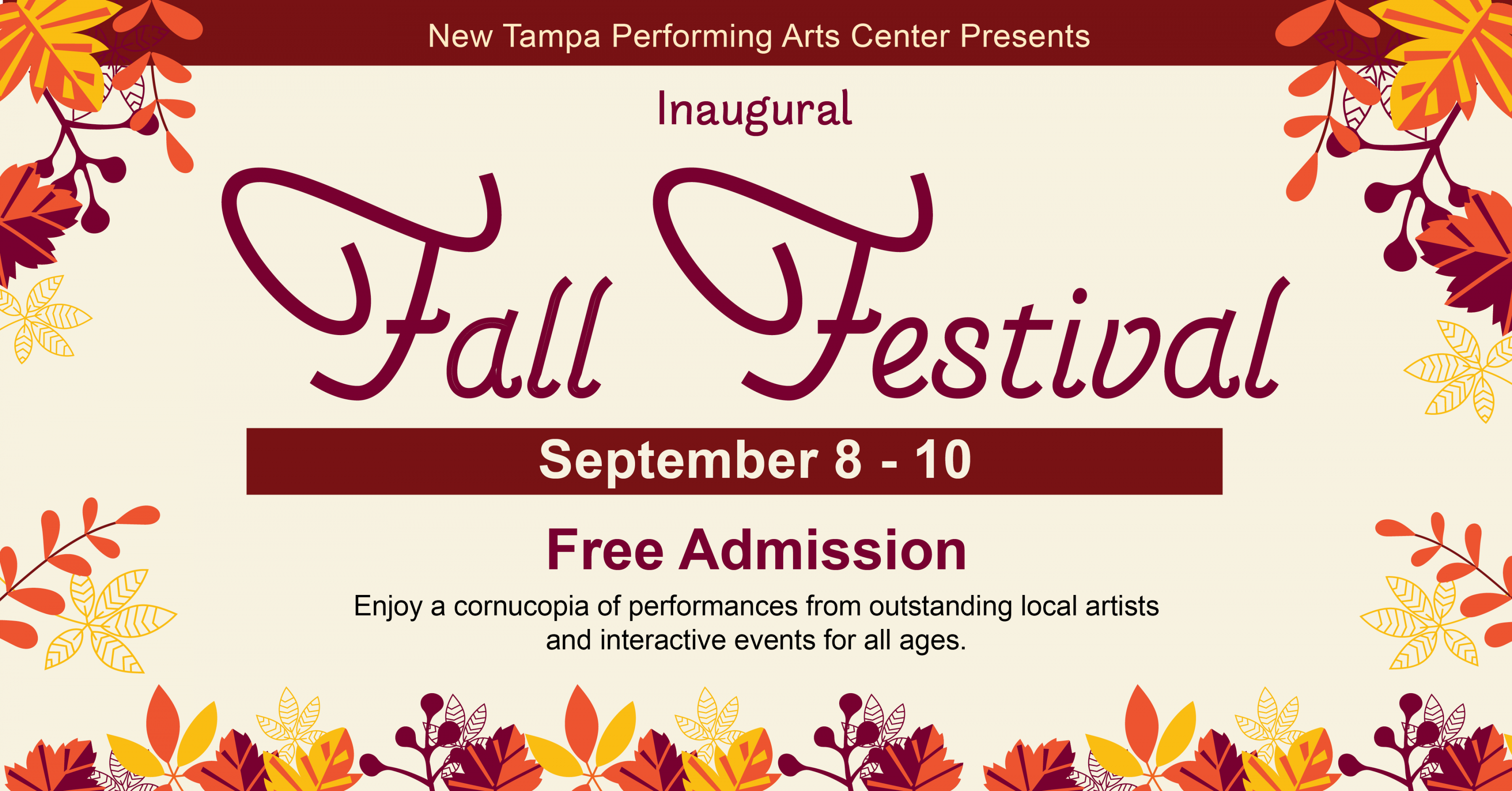 Hillsborough County -  New Tampa Performing Arts Centers