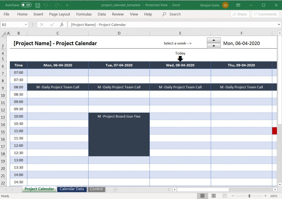 How to Make a Calendar in Excel? ( Guide With Templates)