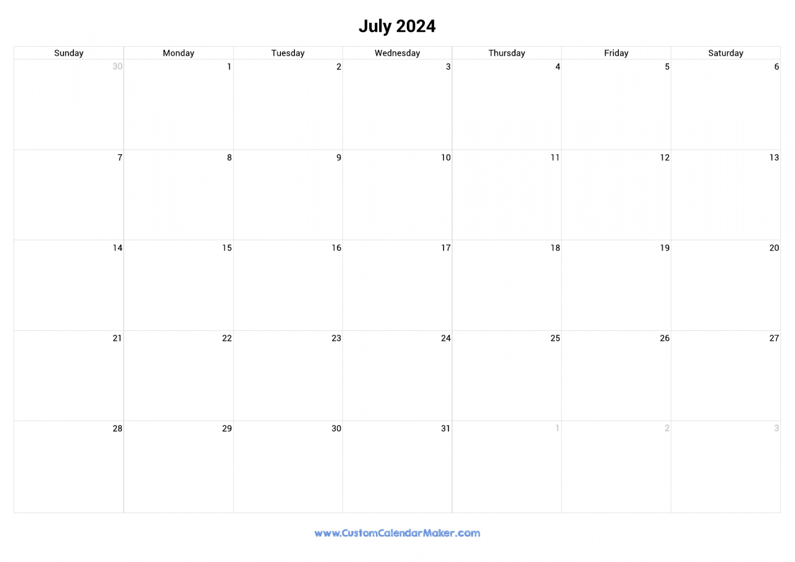 July  Printable Calendar With Australia Holidays