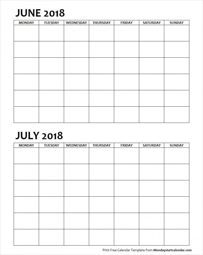 Month Calendar Template  Calendar template, Calendar printables