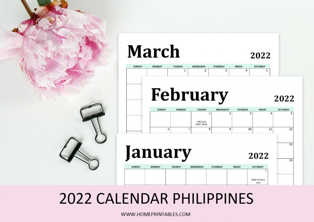 Calendar Philippines with Holidays is Here!