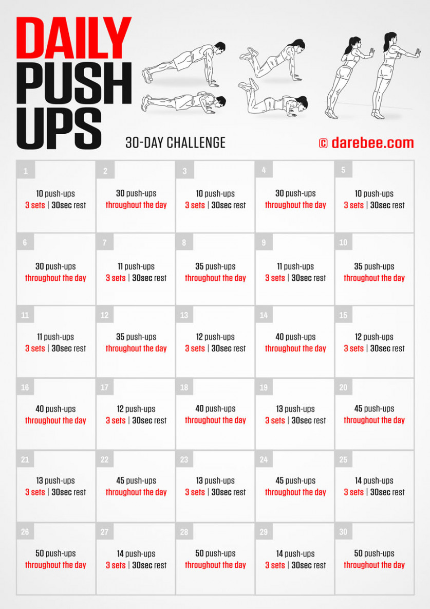 Daily Push-Ups Challenge