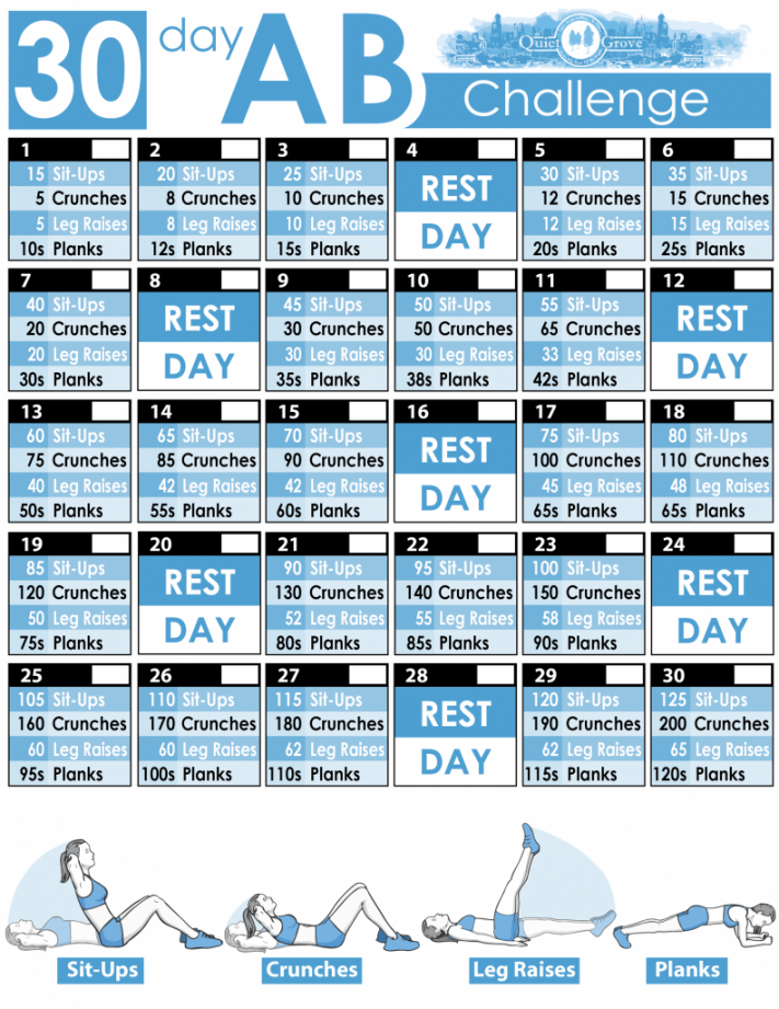 -Day AB Challenge (With Free Printable) ⋆ The Quiet Grove