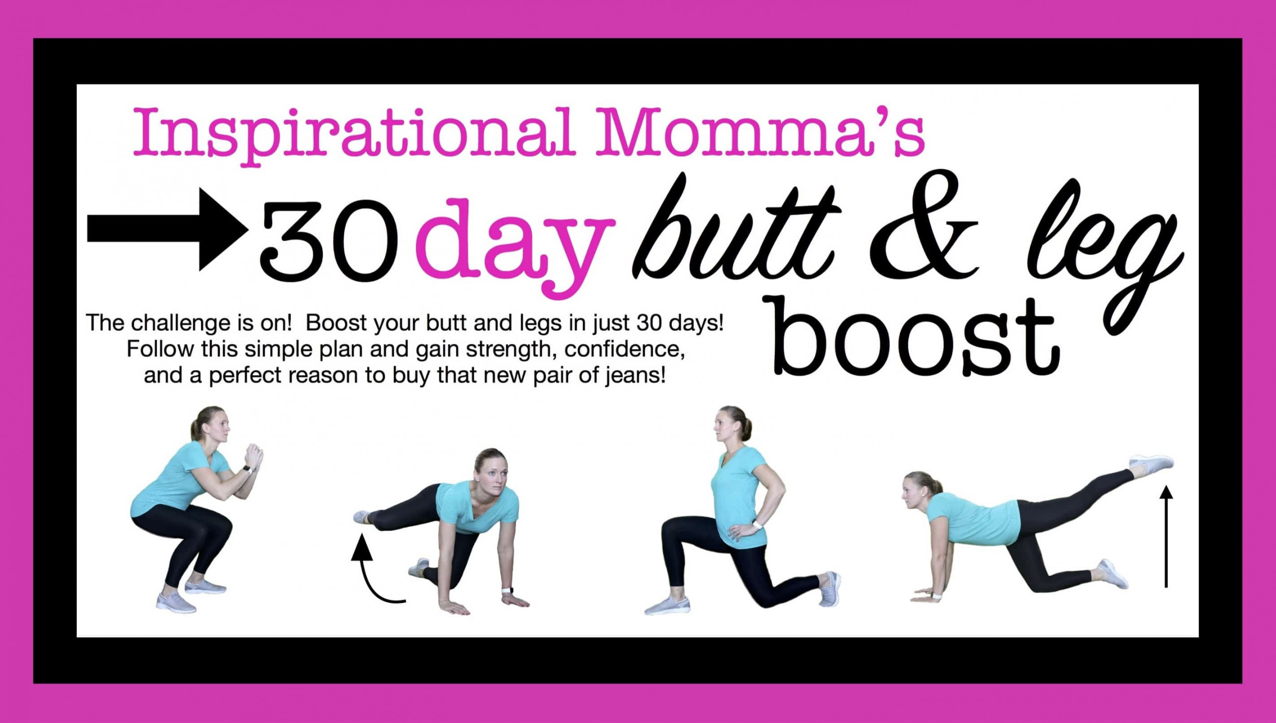 -Day Workout Challenge Butt & Leg Boost