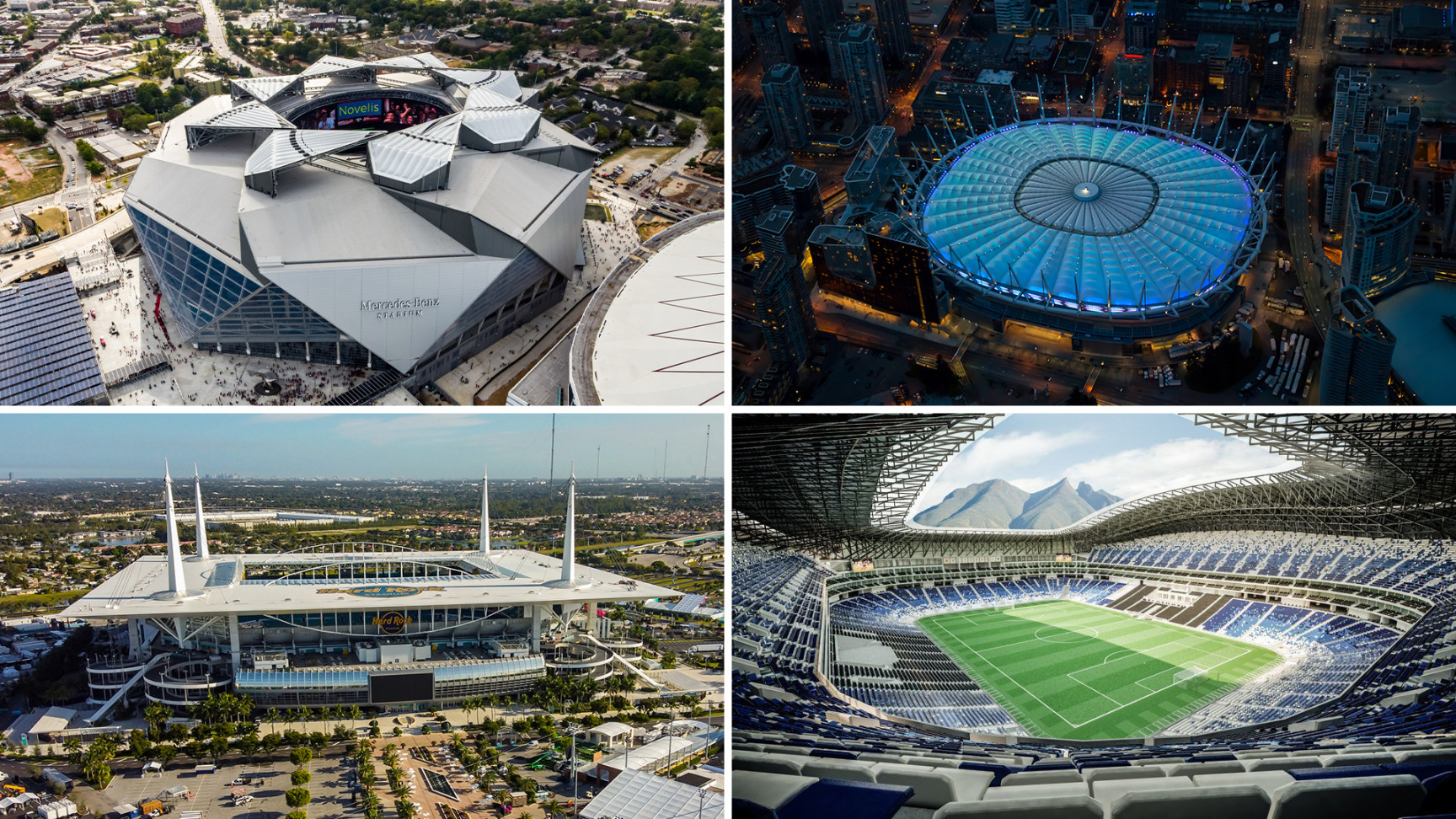 Explore the Full List of Football Stadiums for the  FIFA World
