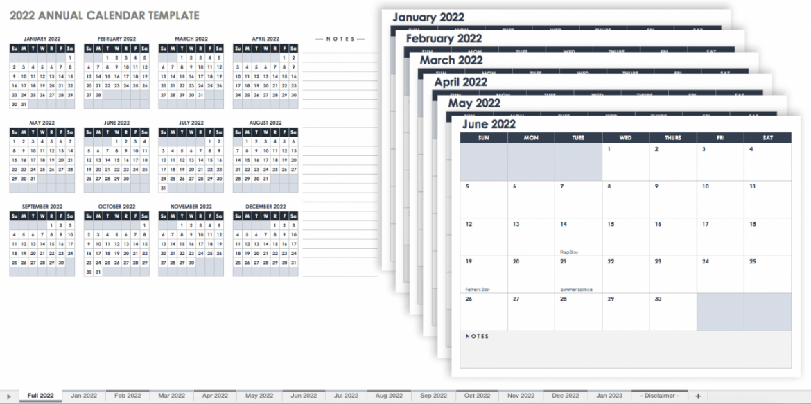 Free  Monthly Calendar Templates  Smartsheet