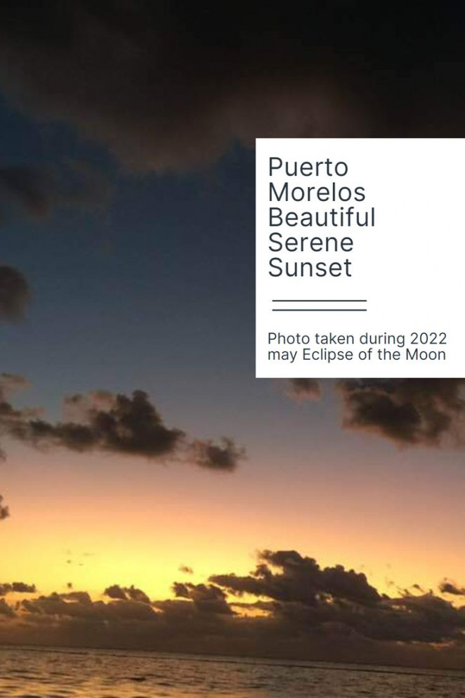 Free printable Sunrise Sunset Calendar for Puerto Morelos