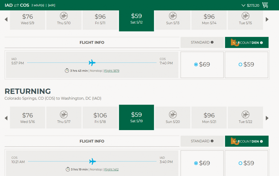 Frontier Airlines Low Fare Calendar  Airlines, Low cost carrier
