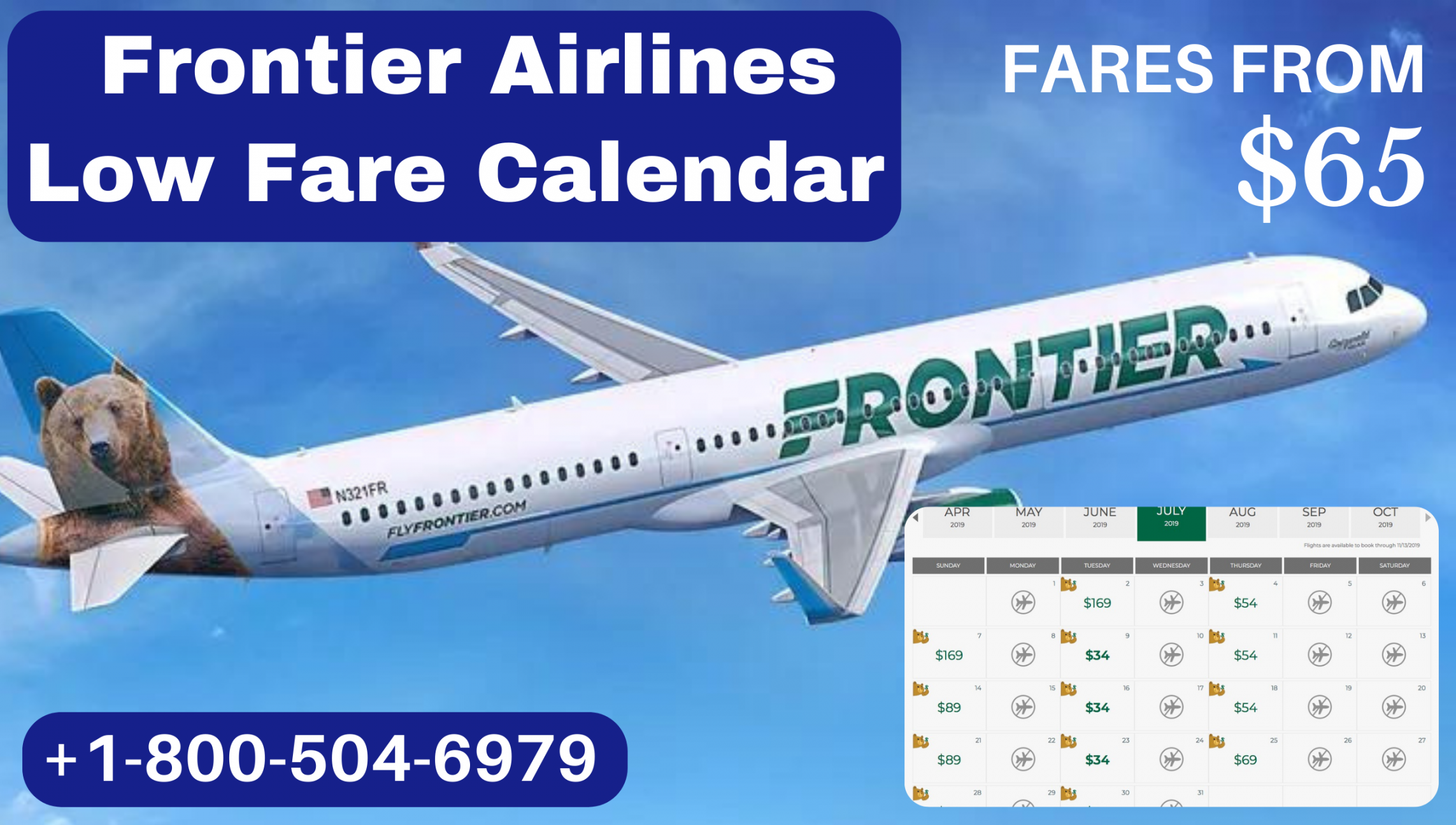 Frontier Airlines Low Fare Calendar  Best Low Fare Finder