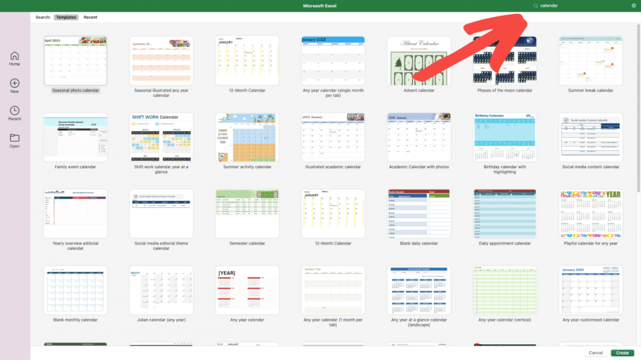 How to Create a Calendar in Excel  Taskade