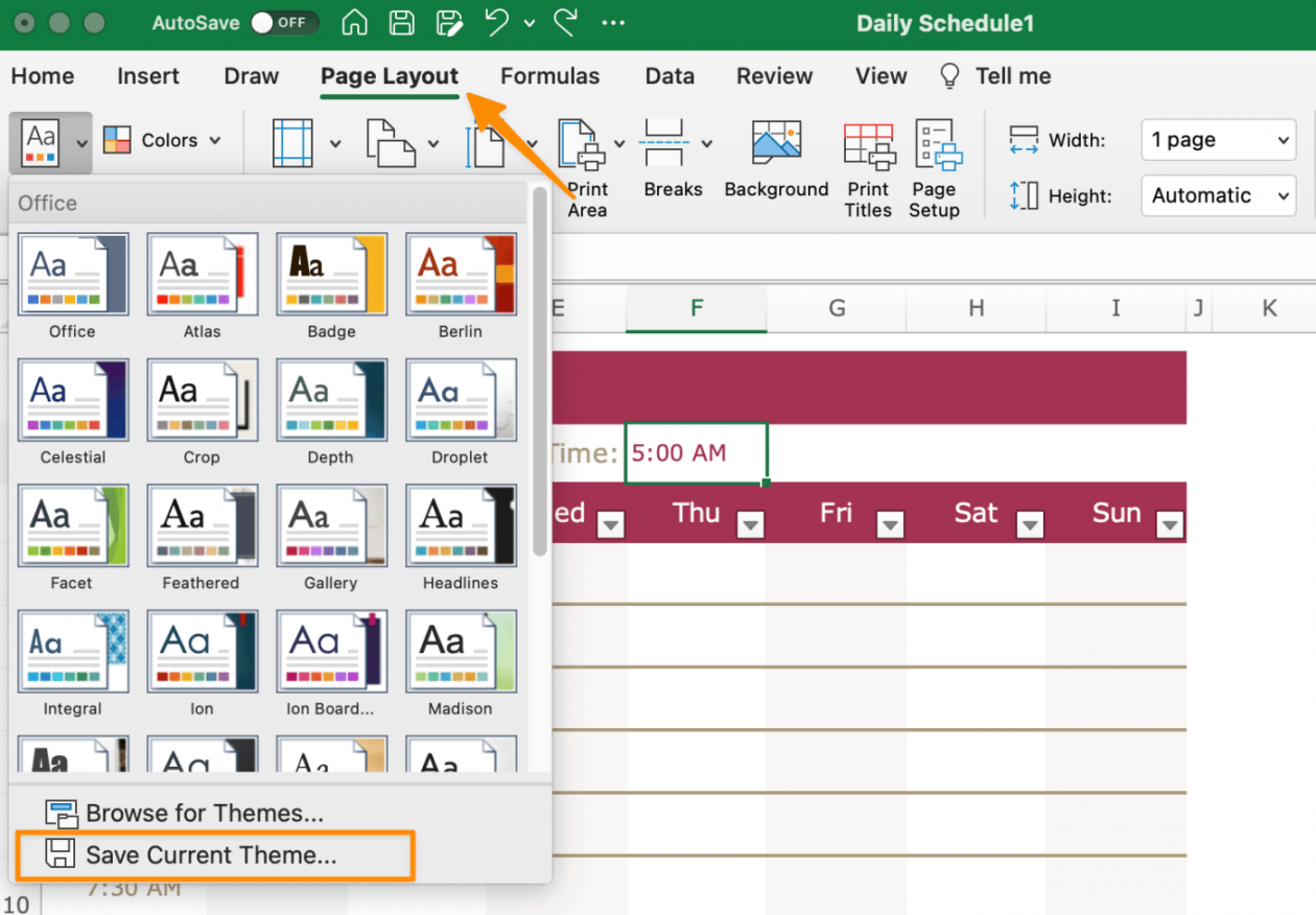 How to Make a Schedule in Excel (With Templates)  ClickUp
