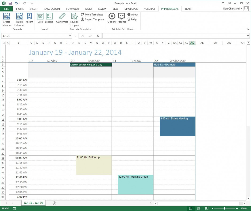 Incredible Create Blank Calendar In Outlook  Calendar template
