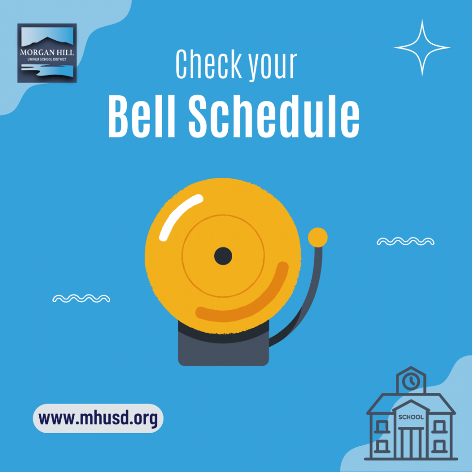 - MHUSD Bell Schedules  Details