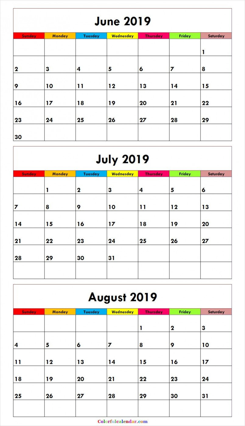 Month June July August  Calendar Green  June calendar