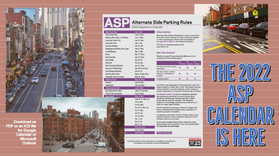 New York City  on X: "The  Alternate Side Parking Rules