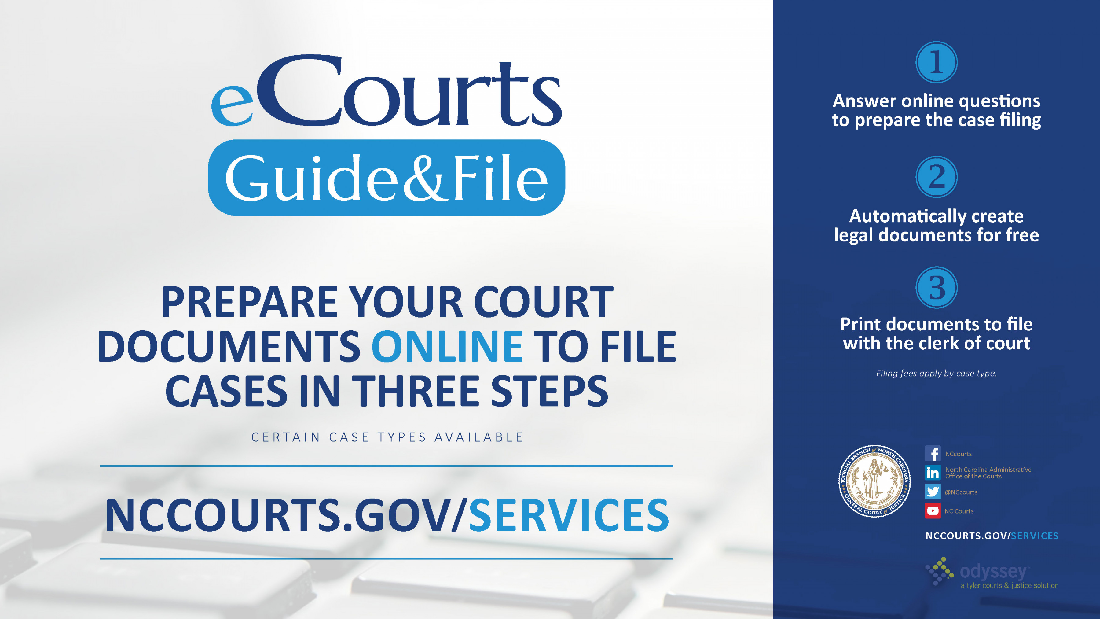 North Carolina Court System Launches Free, Online Document