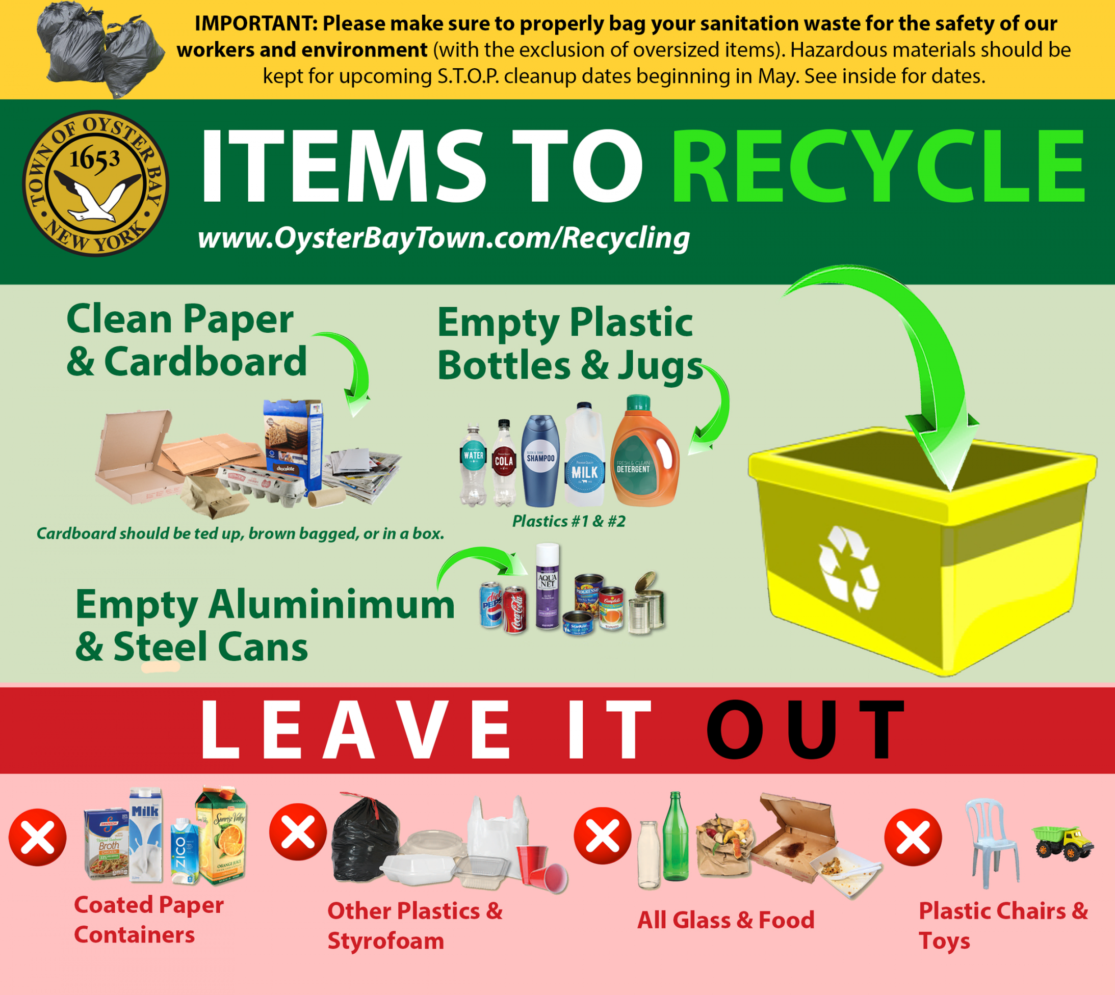 Recycling Information (S.O.R.T
