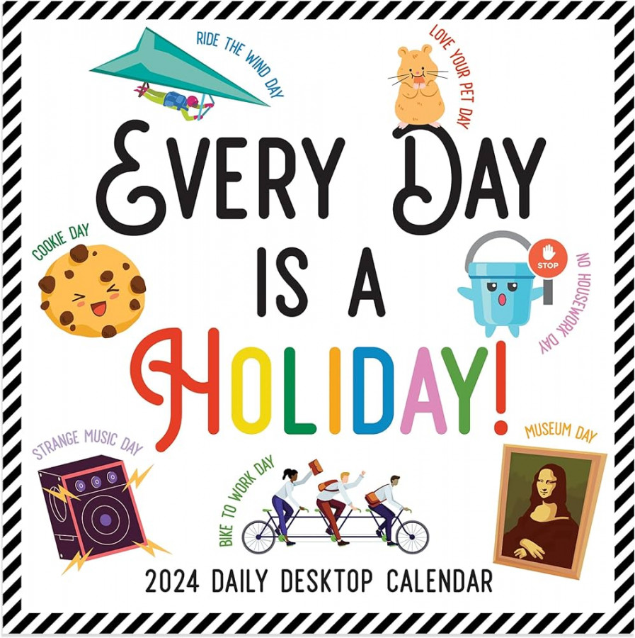 TF Publishing, Every Days a Holiday  Desk Calendar