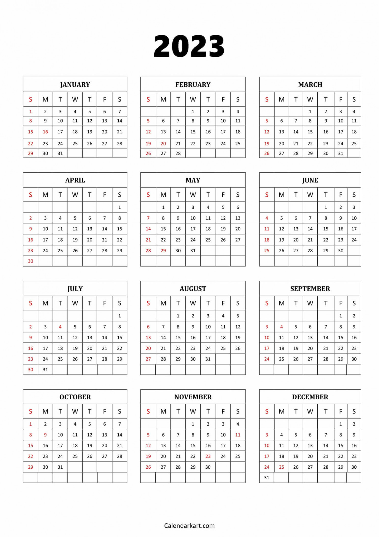 Word Calendar Template   Calendarkart