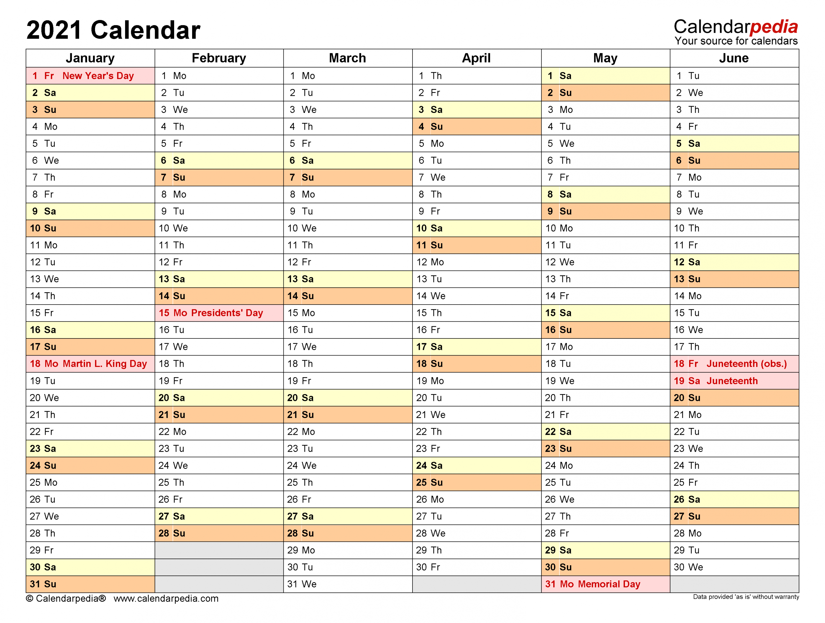 Calendar - Free Printable Word Templates - Calendarpedia