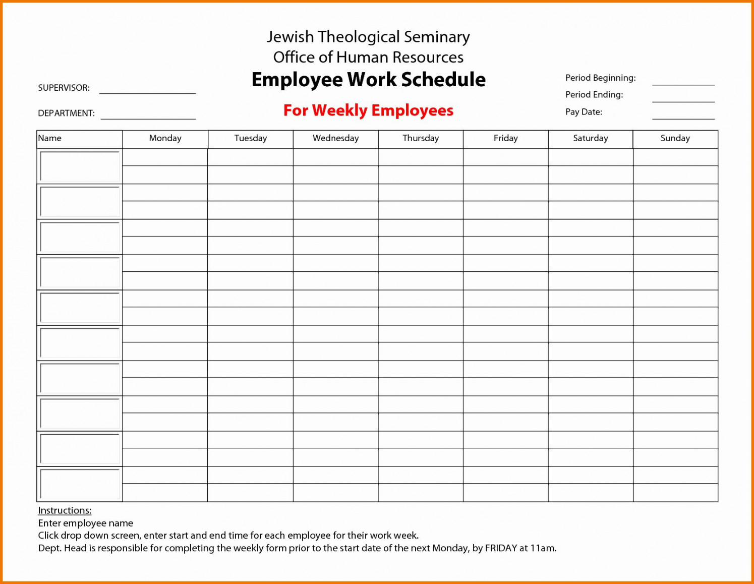 Employee Schedule Template Free Lovely Search Results for “a