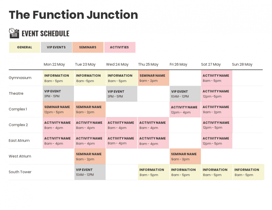 Event Planning Timeline Infographic - Venngage