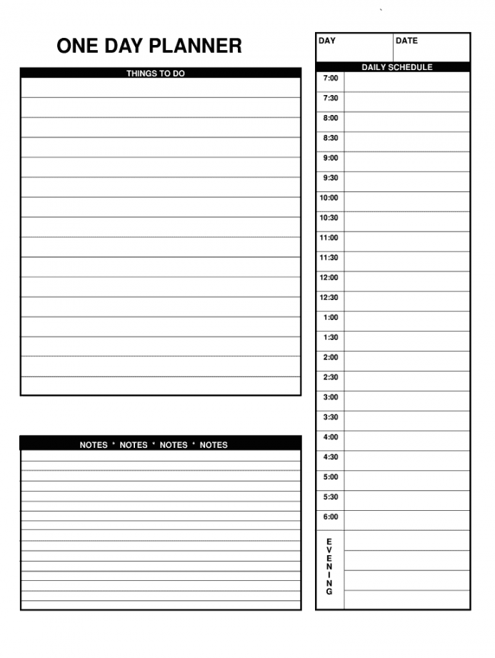 Fillable Daily Schedule - Fill Online, Printable, Fillable, Blank