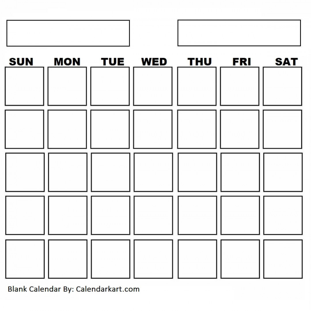 Printable Blank Calendar Template by calendarkart on DeviantArt