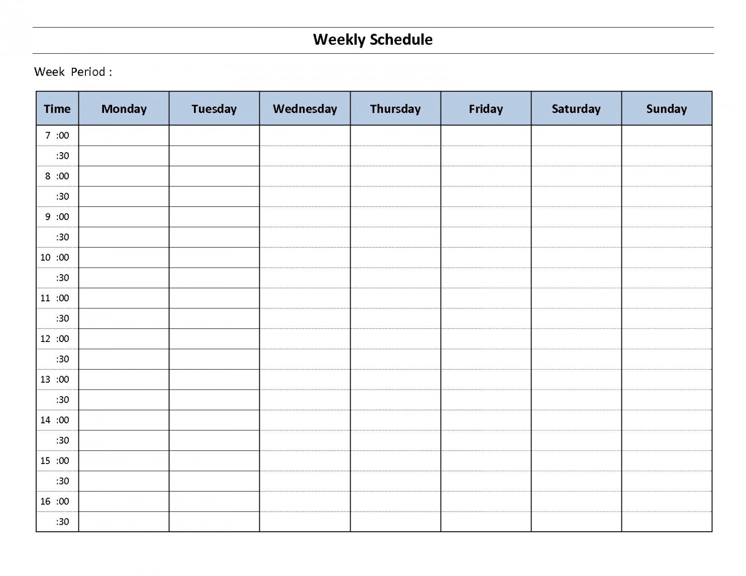 weekly calendar template word week calendar template top