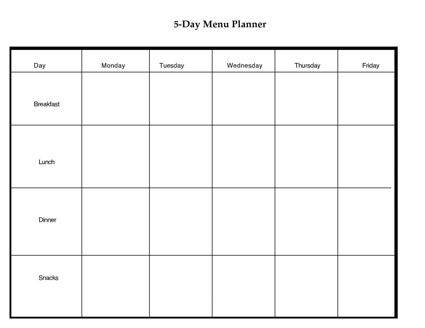 Day Weekly Planner Printable  scope of work template  Calendar