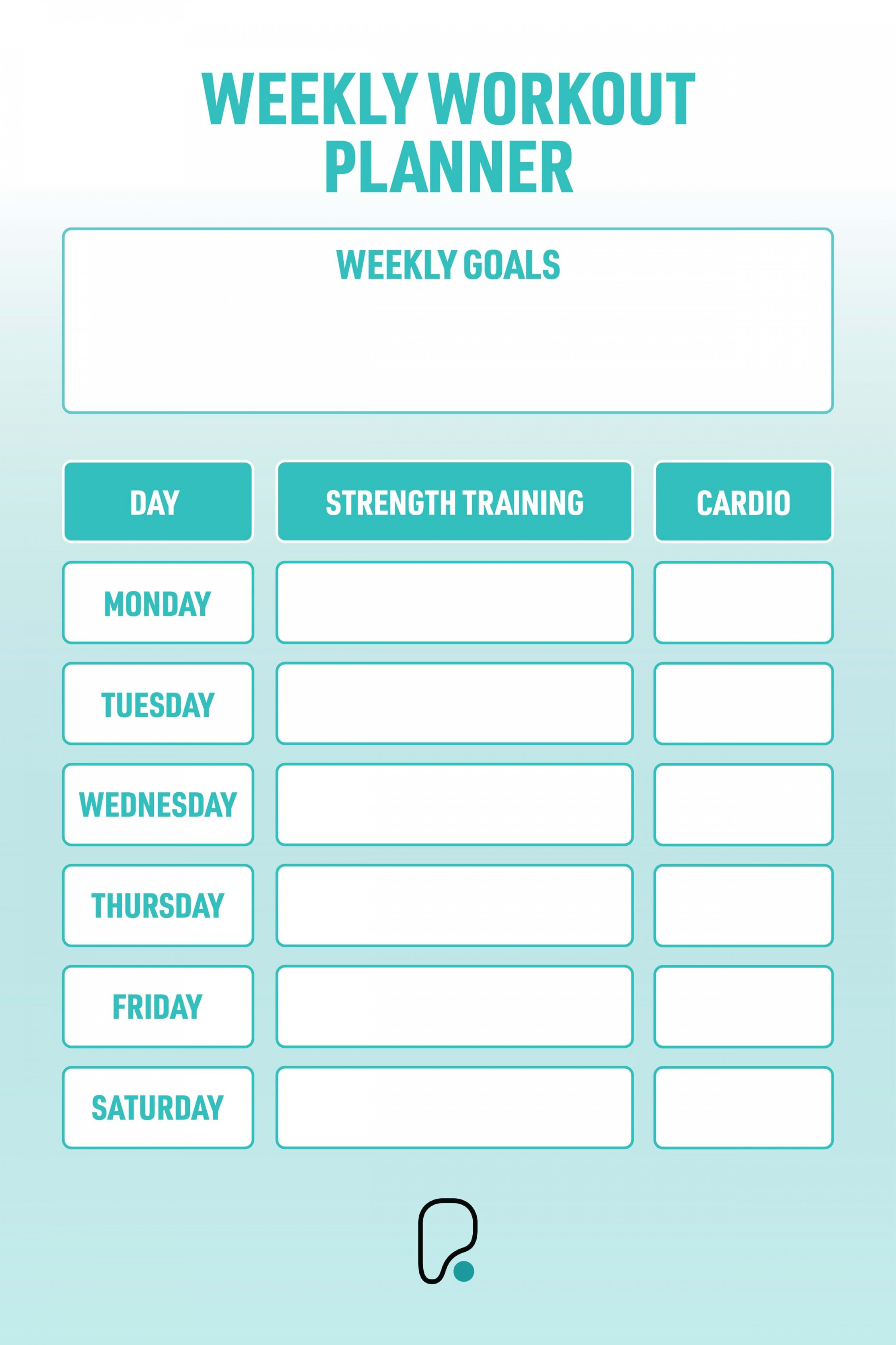 Workout Plan Templates: Download Or Make Yourself  PureGym