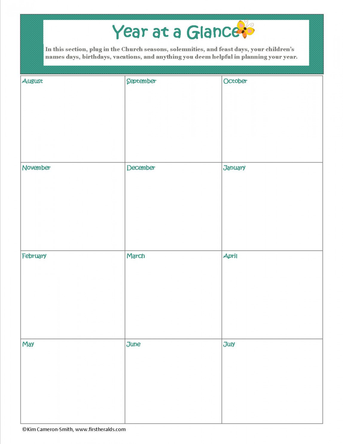 Customized Weekly Planner  FIRST HERALDS