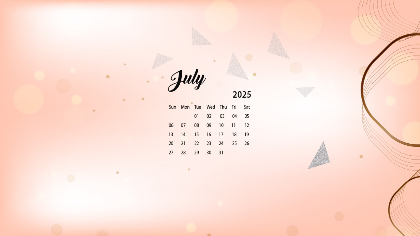 July  Desktop Wallpaper Calendar - CalendarLabs