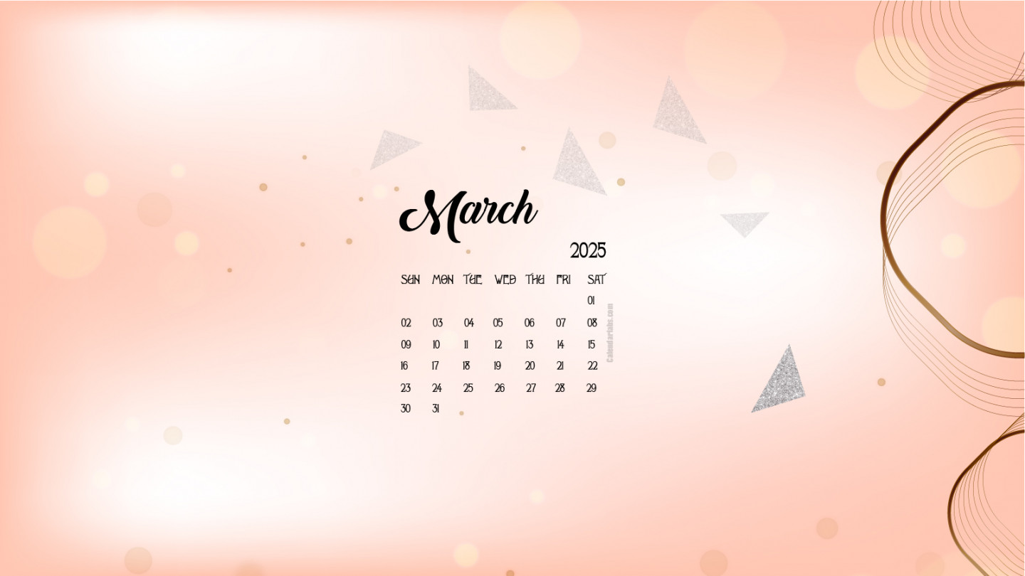 March  Desktop Wallpaper Calendar - CalendarLabs