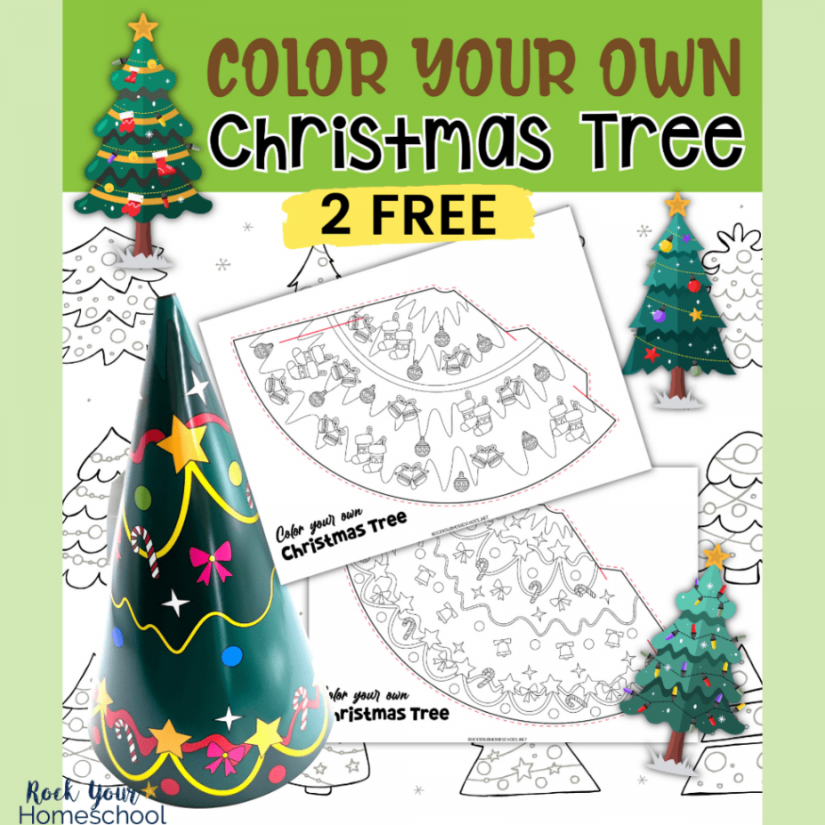 Printable D Paper Christmas Tree Template: DIY Holiday Fun (