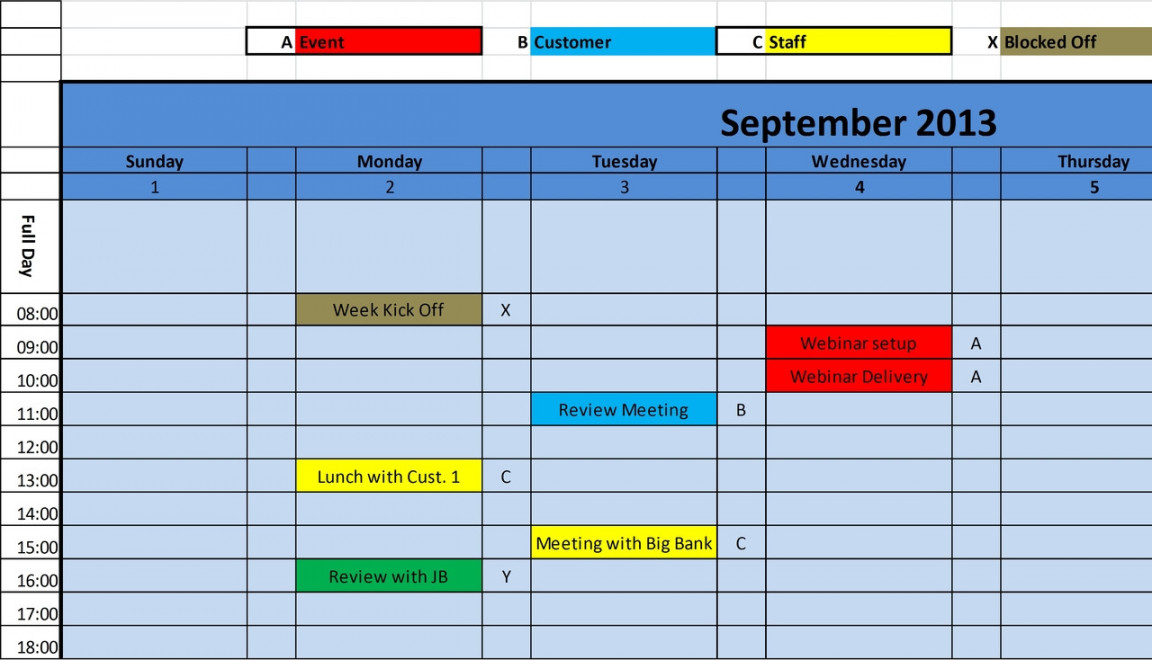 Printable Monthly Calendar for  (and any future year) Excel Template