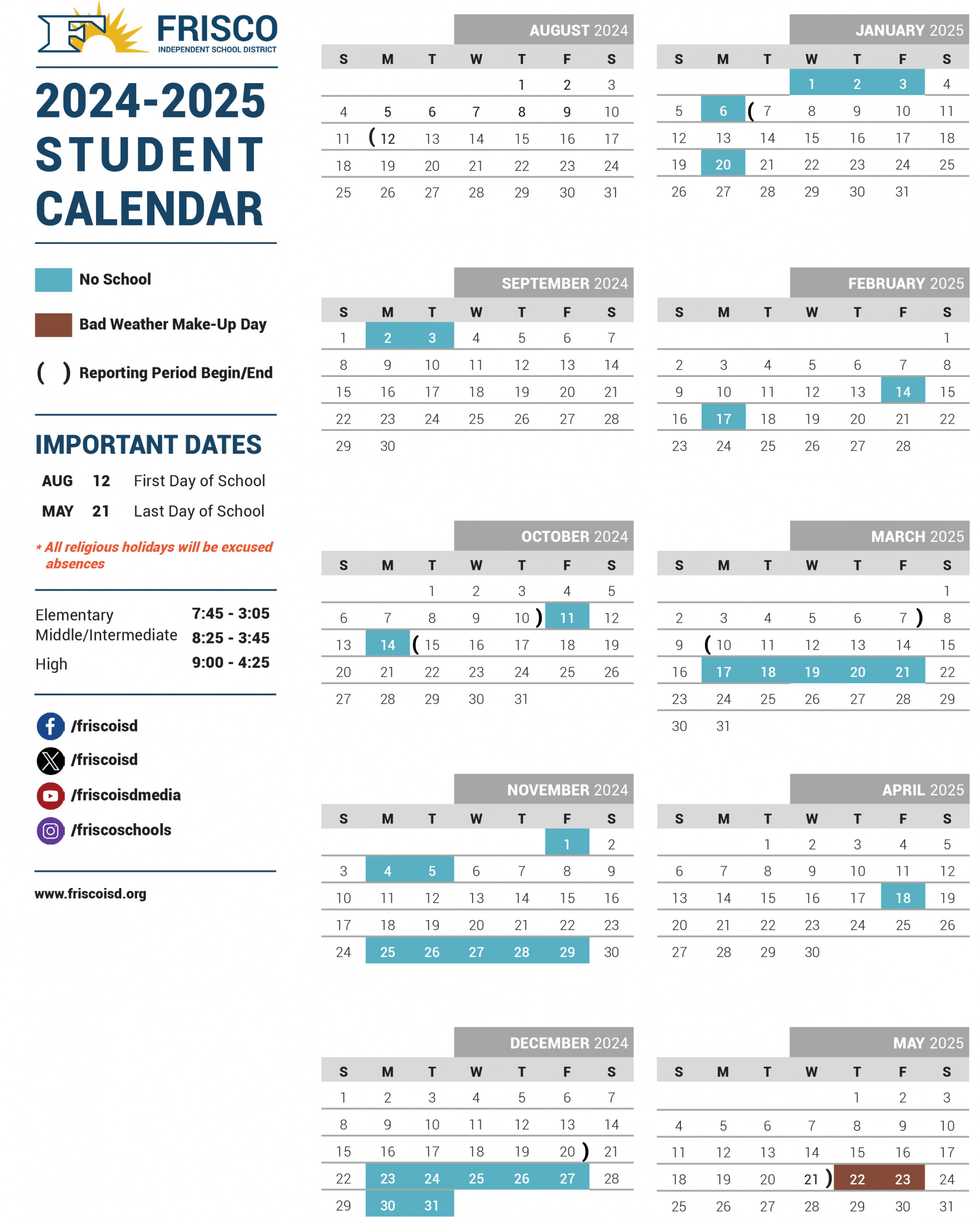 School Board Approves - Academic Calendar