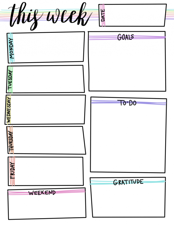 Student Planner and To-Do List Templates – Meredith Akers