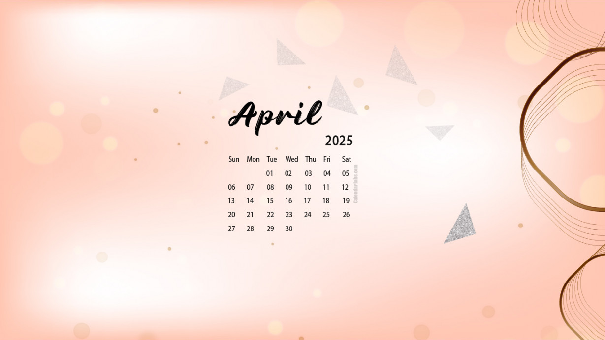 April  Desktop Wallpaper Calendar - CalendarLabs