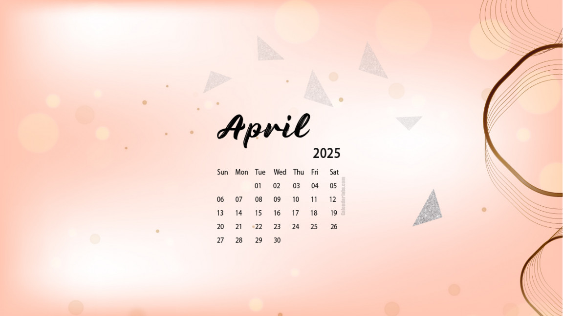 April  Desktop Wallpaper Calendar - CalendarLabs