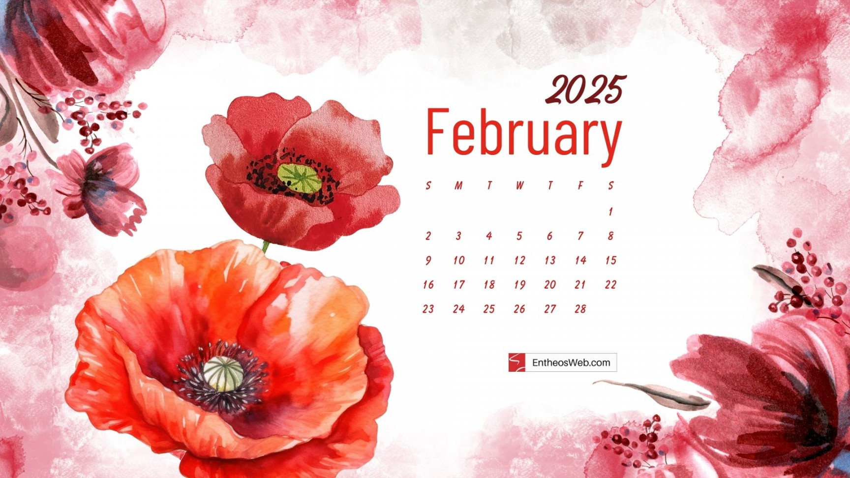 February  Desktop Wallpaper Calendars  EntheosWeb