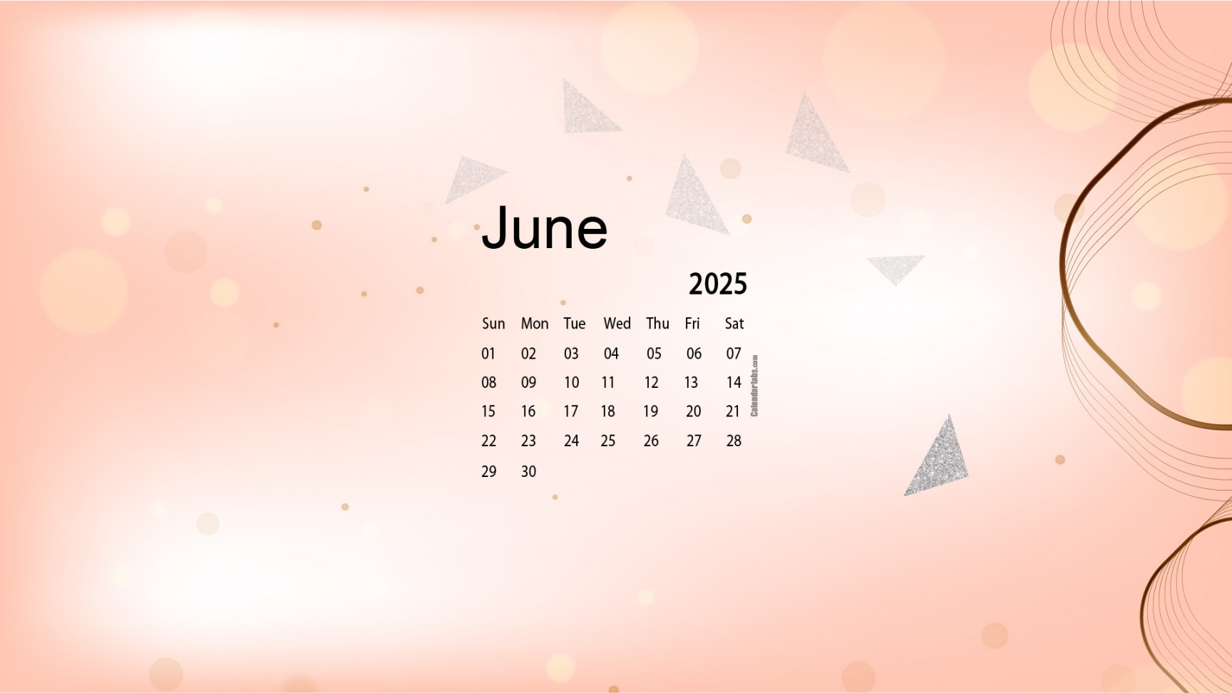 June  Desktop Wallpaper Calendar - CalendarLabs