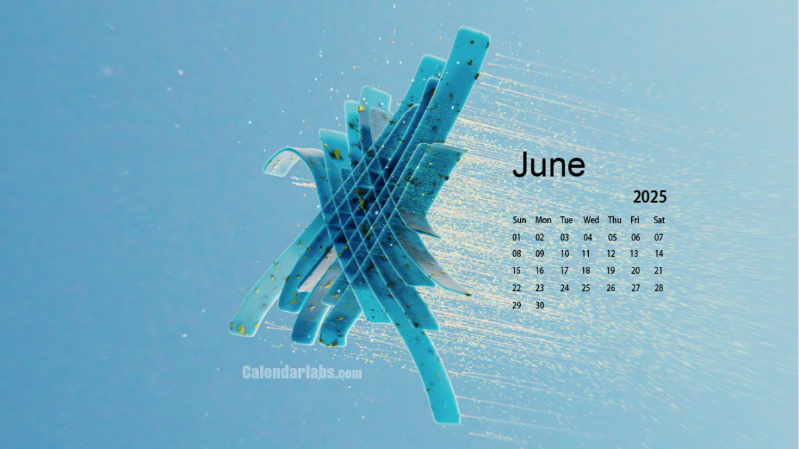 June  Desktop Wallpaper Calendar - CalendarLabs