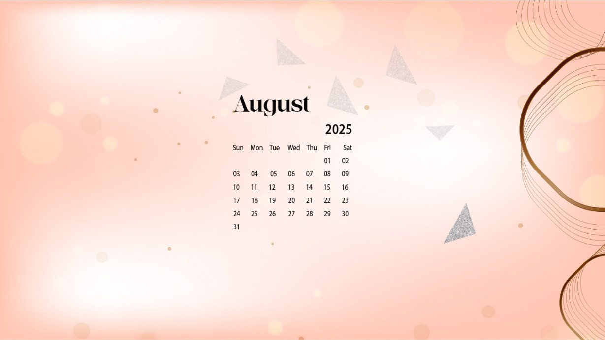 August  Desktop Wallpaper Calendar - CalendarLabs