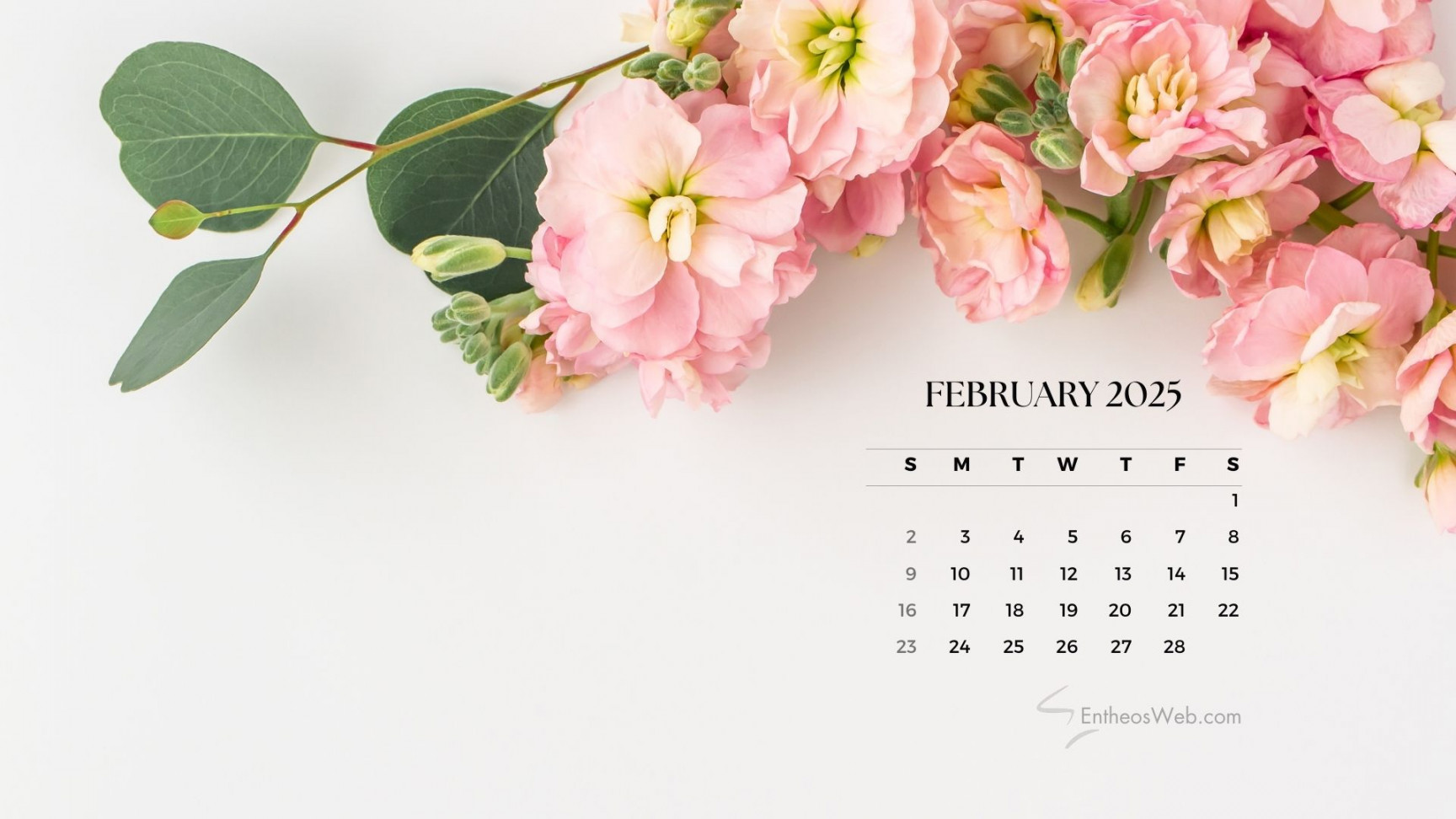 February  Desktop Wallpaper Calendars  EntheosWeb