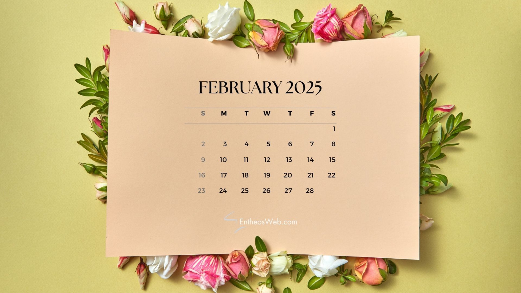 February  Desktop Wallpaper Calendars  EntheosWeb