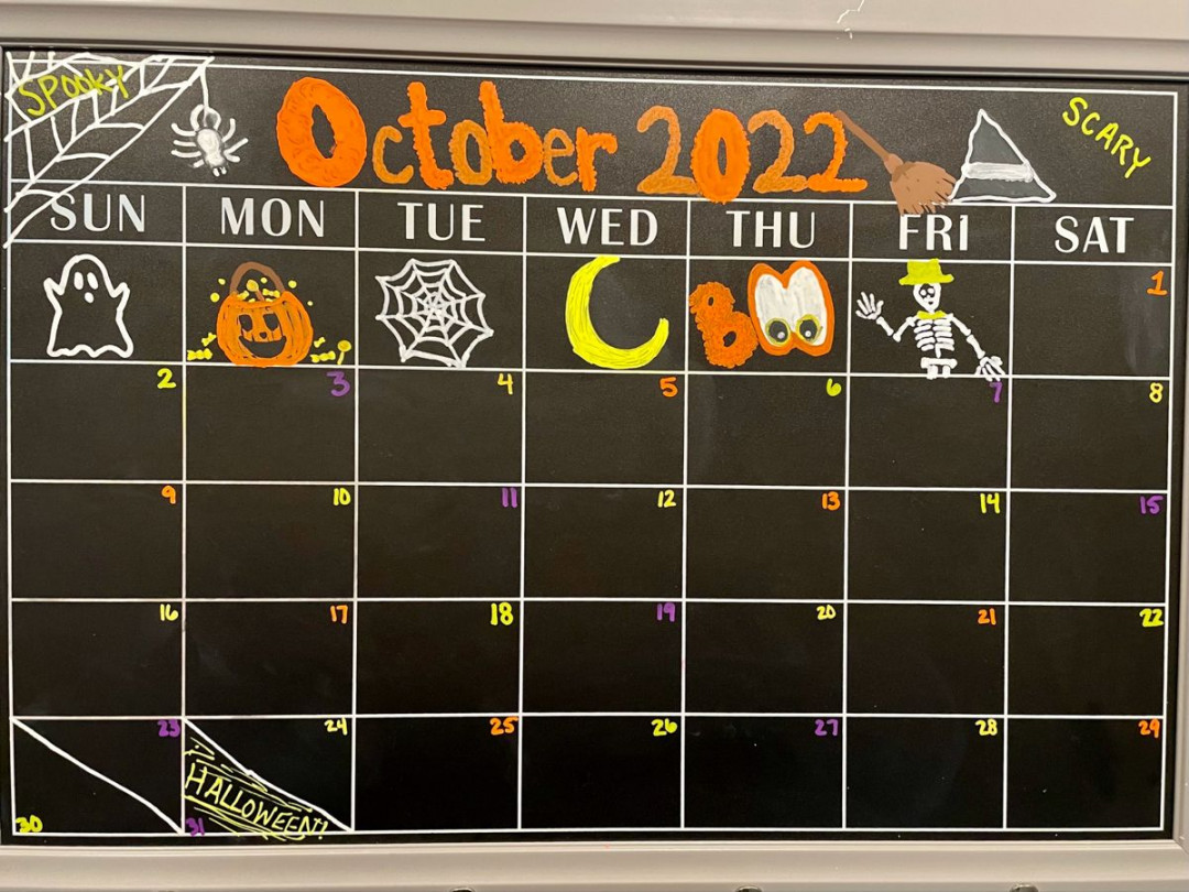 October Calendar